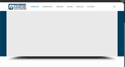 Desktop Screenshot of gozdeotoelektrik.com